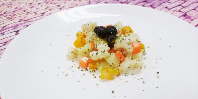 法式香草鮮魚佐時蔬