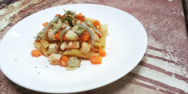 西西里紅醬海鮮義麵